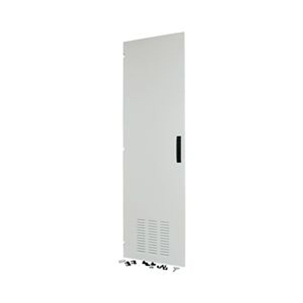 XSDFMLV42006 Device area door ventilated IP42 XF left, HxW=2000x600mm, grey image 2