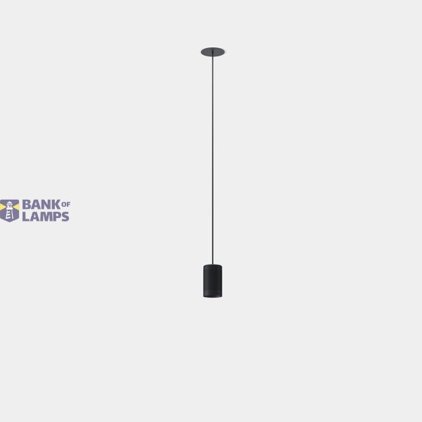 Pendant Iris Penjant Trim 11.7W 2700K CRI 90 Black IP23 437lm image 1