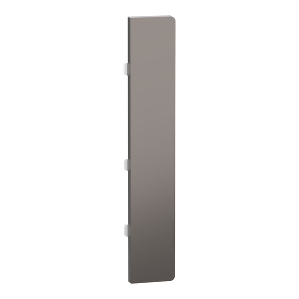 Push button, KNX, Merten System Design, 1gang, rockers, nickel metallic image 1