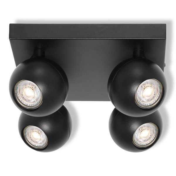 LED SPOT SPHERAL PL 4XGU10 BK OSRAM image 1