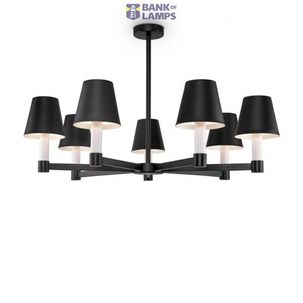 Modern Tet-a-tet Pendant Lamp Black image 2