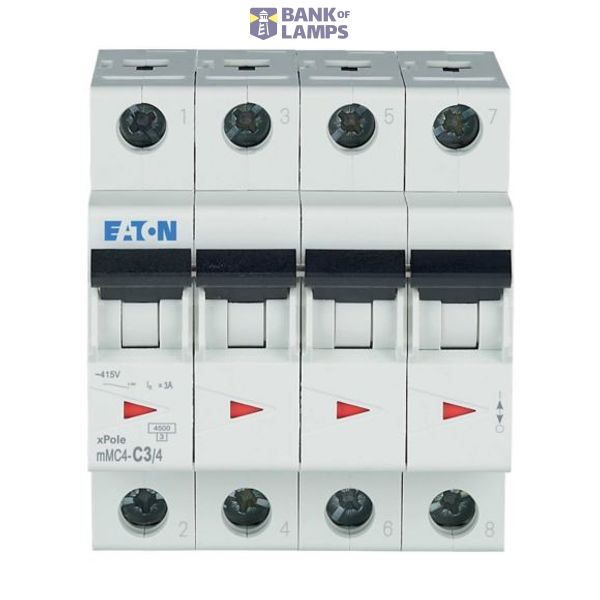 mMC4-C3/4 Eaton Moeller series xPole (Style 5) - mMC4/6/M MCB image 1