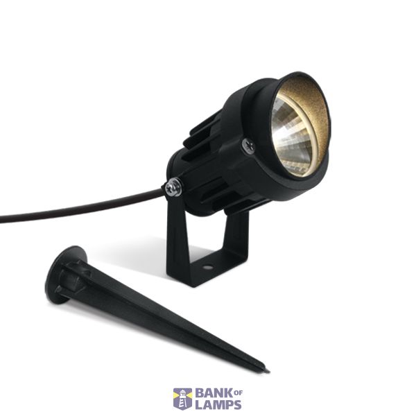 BLACK SPOT 6W WW IP65 SPIKE 230V image 1
