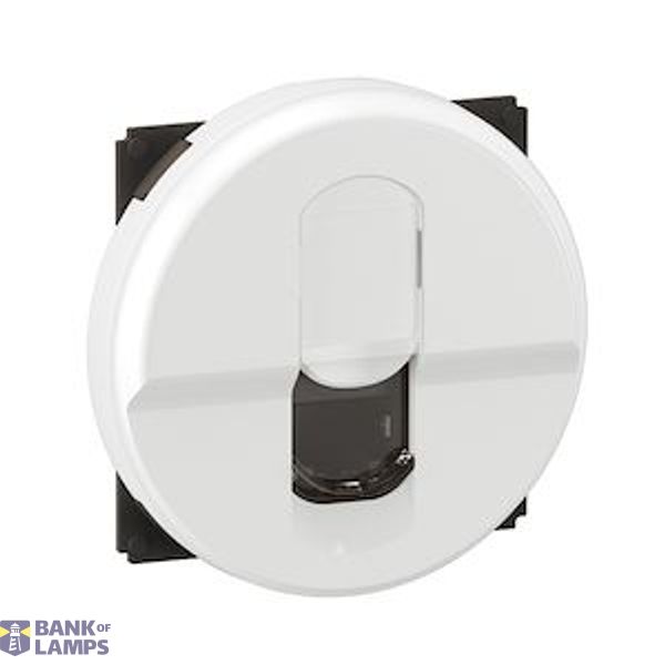 RJ45 SOCKET CAT6 FTP SKT WH FD image 1