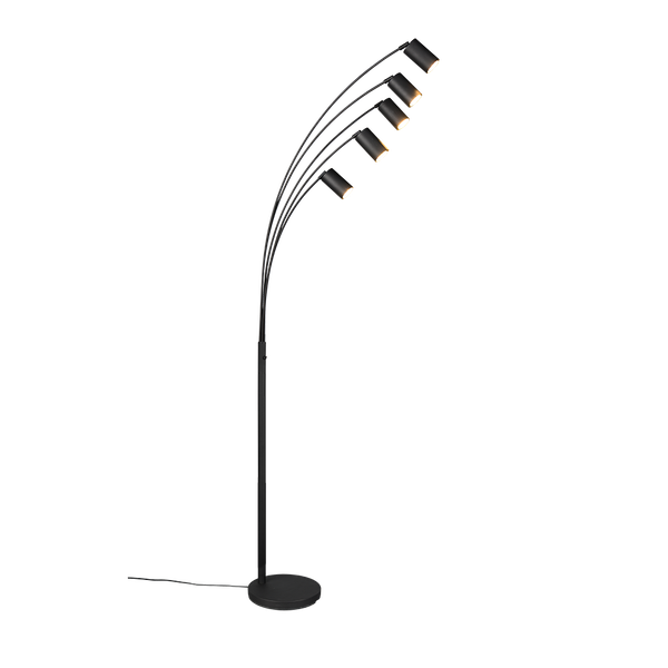 Marley floor lamp 5-pc GU10 matt black image 1