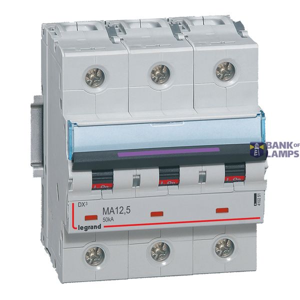 MCB DX3 3P MA12,5 50kA image 2