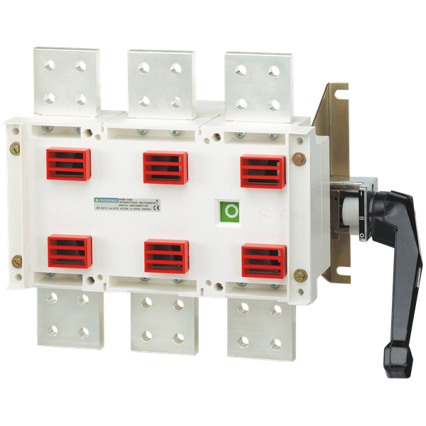 Load break switch with visible contacts  SIDER 3P 1600A side operation image 3