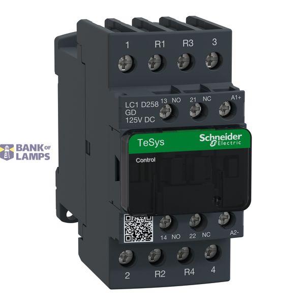 CONTACTOR 115A 1F+1O 48V 50 60 3P+1F+1O image 1