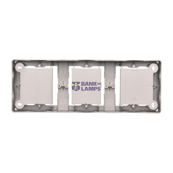 Switch with motion sensor and relay for commercial buildings, Silver matt, metalic image 1