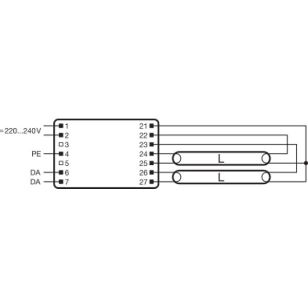 QUICKTRONIC® INTELLIGENT DALI DIM T5 2X21/39 DIM image 7