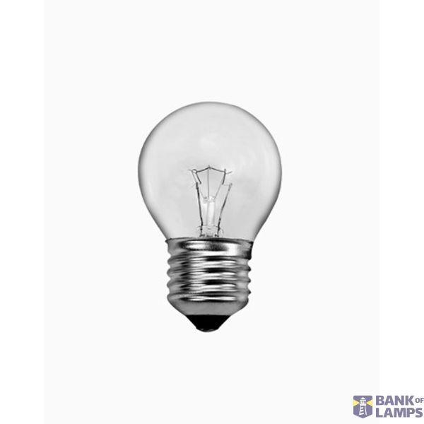 Incandescent Bulb G45 230V 25W E27 clear Bellight image 1
