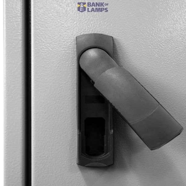 Wall-mount.stackable3A-39T=400mm,back w.+swinghand.IP54 image 3