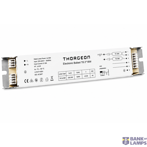 Electronic Ballast T8 2*18W image 1