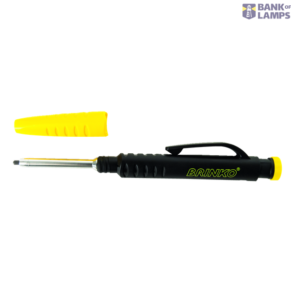 Depp hole marker, 2 in 1, schwarz, with sharpener 2528 image 1