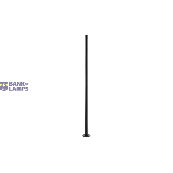 HERNING POLE 2,5M Ø60 MUSTA image 1