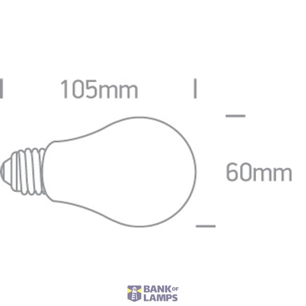 RETRO LED 6,5W AMBER E27 230V DIMMABLE image 2