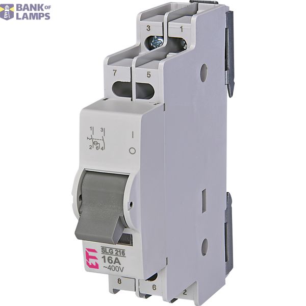 SLG 216 2p 16A switch with control light image 1