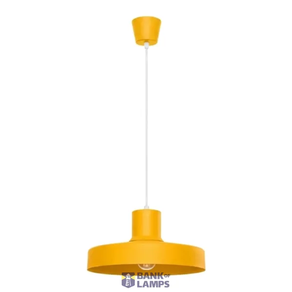 Pendant lamp BILO yellow image 1