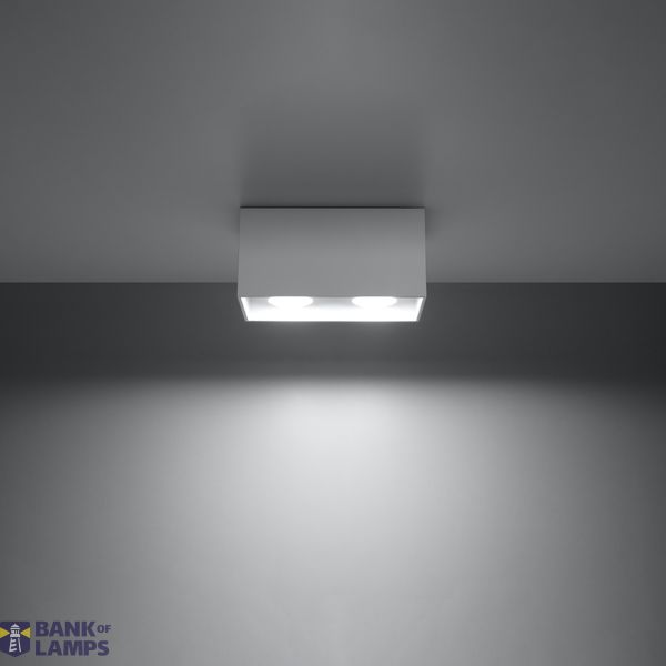SPOT QUAD MAXI WHITE GU10 2X40W IP20 image 6
