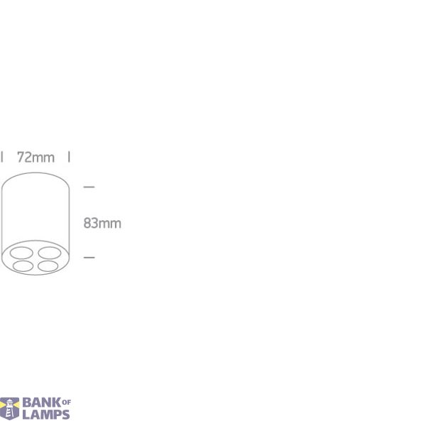 BLACK 10W WW IP20 38deg 230V DARK LIGHT image 2