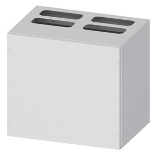 SK1 marshaling box, IP55 H=500, W=550, D=400 screwed front plate image 1