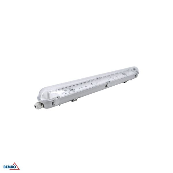 LED HERMETIC FITTING EMPTY 60cm 1X18W IP65 image 1