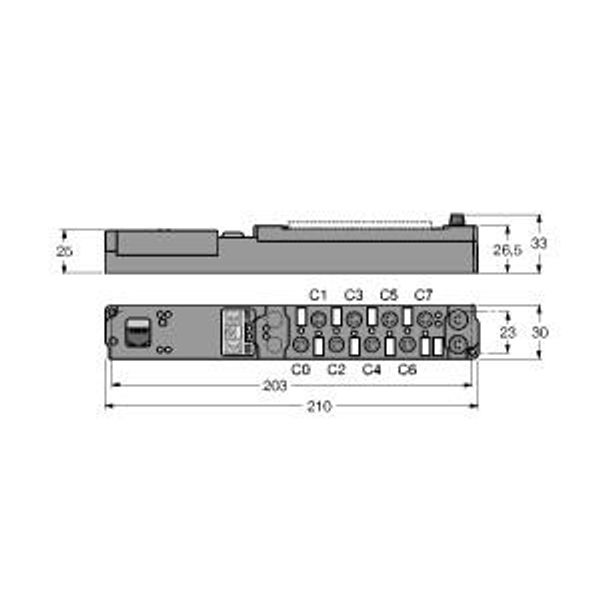 piconet Coupling Module for Modbus TCP 4 Digital PNP Inputs Filter 3 ms   SENL-0404D-0003 image 1