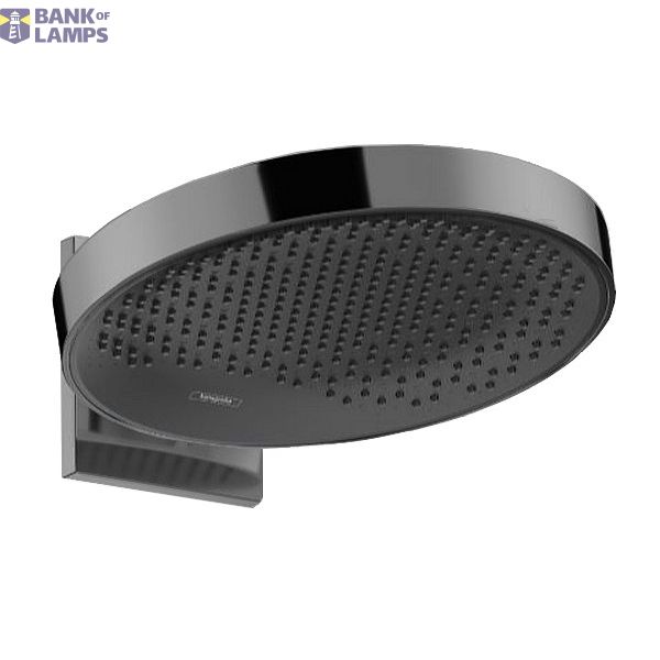 Rainfinity 360 1jet overhead shower, wall-mounted, black image 1