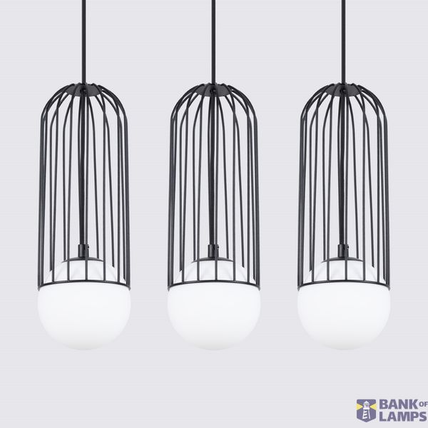 Pendant lamp BRINA 3L black image 12