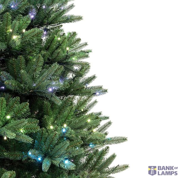 7FT Regal Tree (540 Twinkly app-controlled RGB LED lights), Plug C image 2