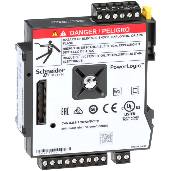 PowerLogic PM8000 - I/O Module - Digital - 6 Inputs + 2 relays outputs image 5