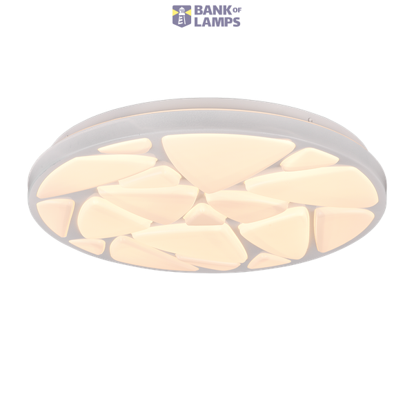 Astrio LED ceiling lamp matt white image 1