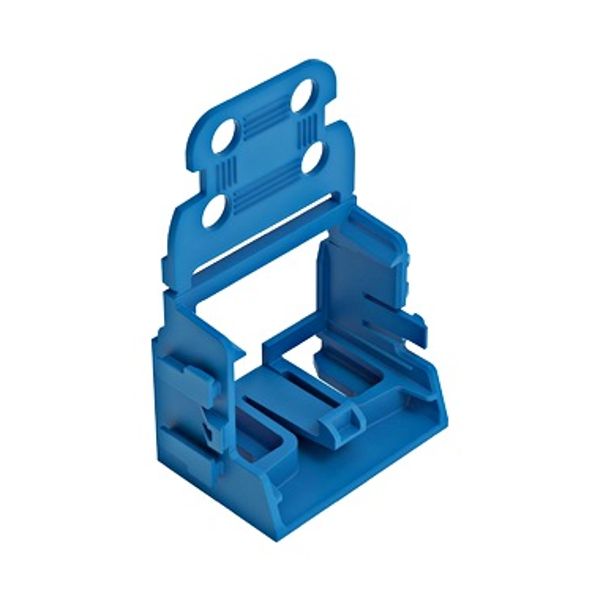 Wago Mounting adapter for screw fastening, blue image 1