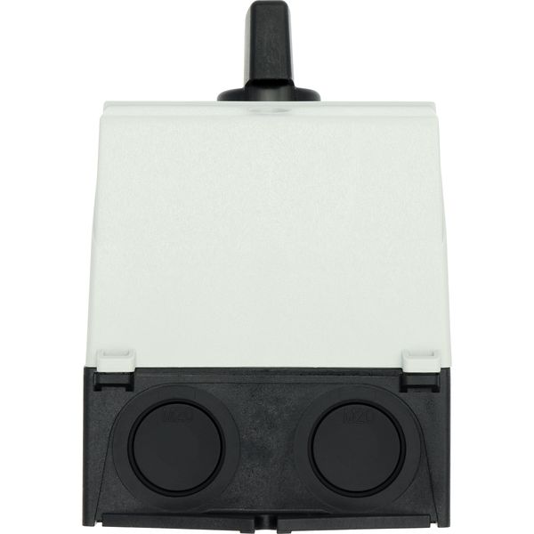 T0-4-8410/I1 Star-delta switches, T0, 20 A, surface mounting, 4 contact unit(s), Contacts: 8, 60 °, maintained, With 0 (Off) position, 0-Y-D, Design number 8410 image 40