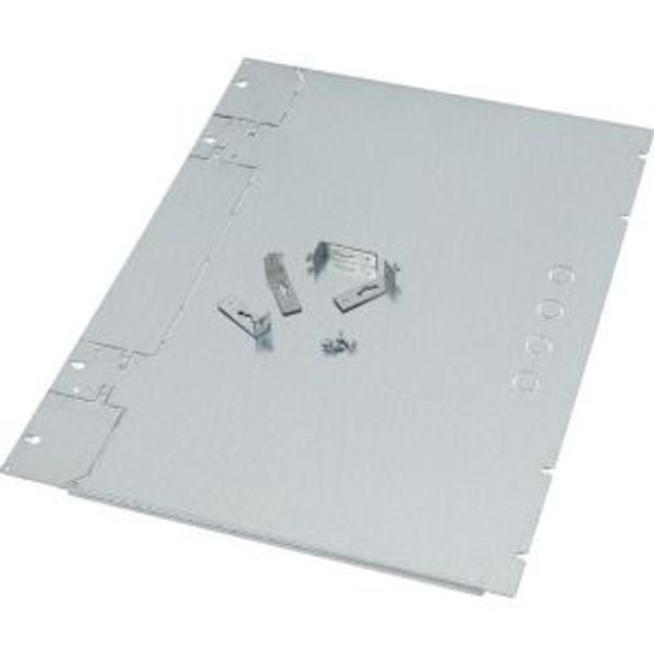 XPBMB0506 Partition, circuit breaker, IZM26, switchgear area/busbar area, HxW=500x600mm image 4