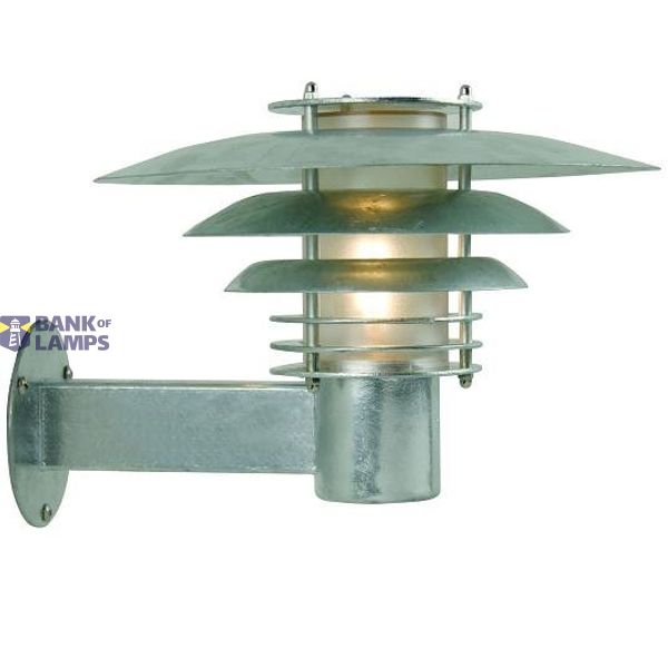 Phoenix Mini | Wall light | Galvanized image 1
