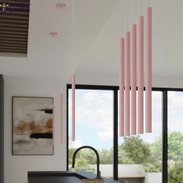 Pendant lamp PASTELO 2 pink image 8