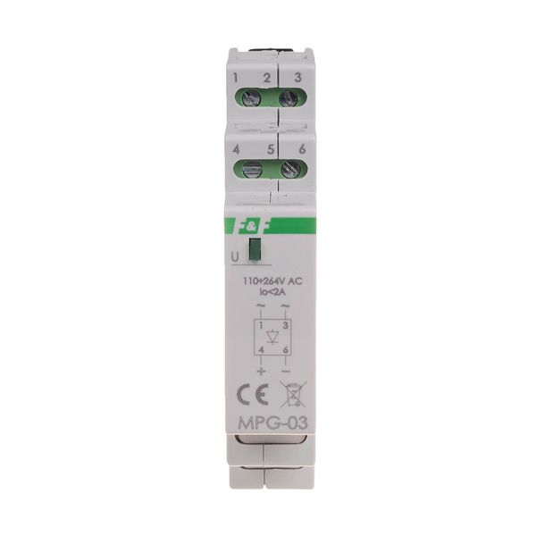 bridge rectifier MPG-03 230V Un=110Ã·264V~ ; Io image 2