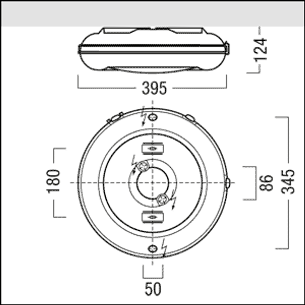 AMP RS 3000-840 LDO V2A - moisture-proof diffuser luminaire image 2