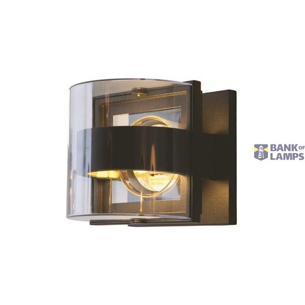 Delta Mini | Wall light | Black image 1