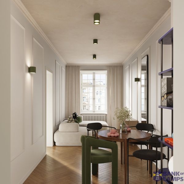 Ceiling lamp AURA 1 olive green GU10 image 12