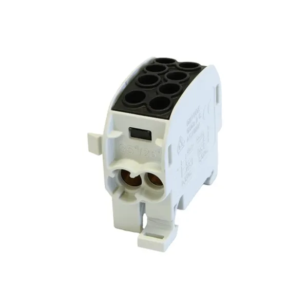 SCB 35-Cu Branch distribution block Cu 80210 SIMBLOCK black image 2