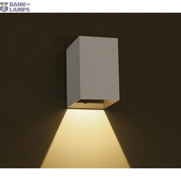WHITE WALL 3W WW IP54 DARK LIGHT 100-240V image 1