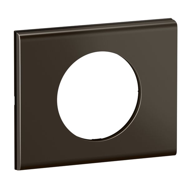 PLATE 1 GANG SATIN DARK NICKEL image 3
