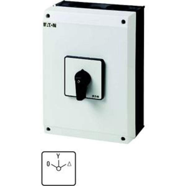T5-4-8410/I5 Star-delta switches, T5, 100 A, surface mounting, 4 contact unit(s), Contacts: 8, 60 °, maintained, With 0 (Off) position, 0-Y-D, Design number 8410 image 4