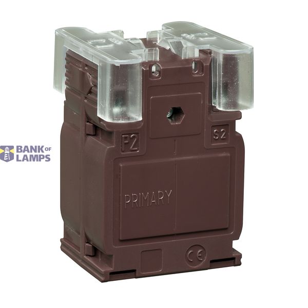 TAQ6M - Single-phase current transformer - Busbar/cable: wound primary - Ratio: 20/5A - Class: 0.5/1 - Performance: 6/7.5VA image 1