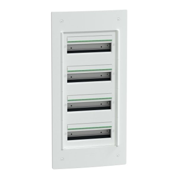 PrismaSeT XS flush modular enclosure 4×13 modules 3 terminal blocks image 1