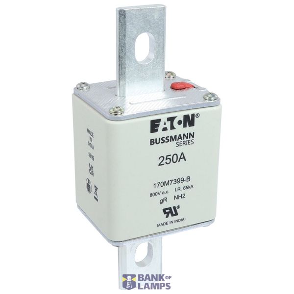 FUSE 250A 800V AC gR SIZE2 BOLTED TAG DI image 8