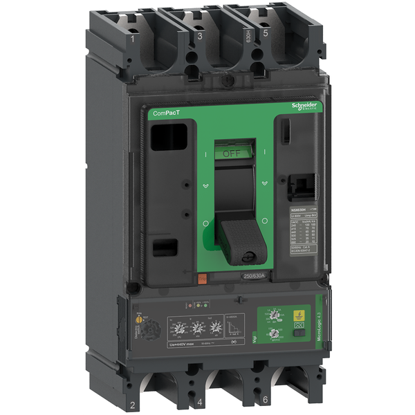 NSX630F 36kA AC 3P3D 570A 4.3 image 3