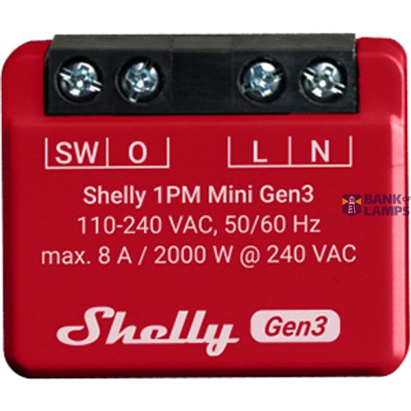 Shelly 1PM Mini Gen3 x2 image 1